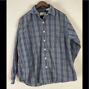 L.L. Bean Flannel Size Medium